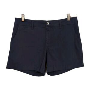 MARKET & SPRUCE Navy Chino Shorts Stretch Stitch Fix 5" Inseam Women's 10